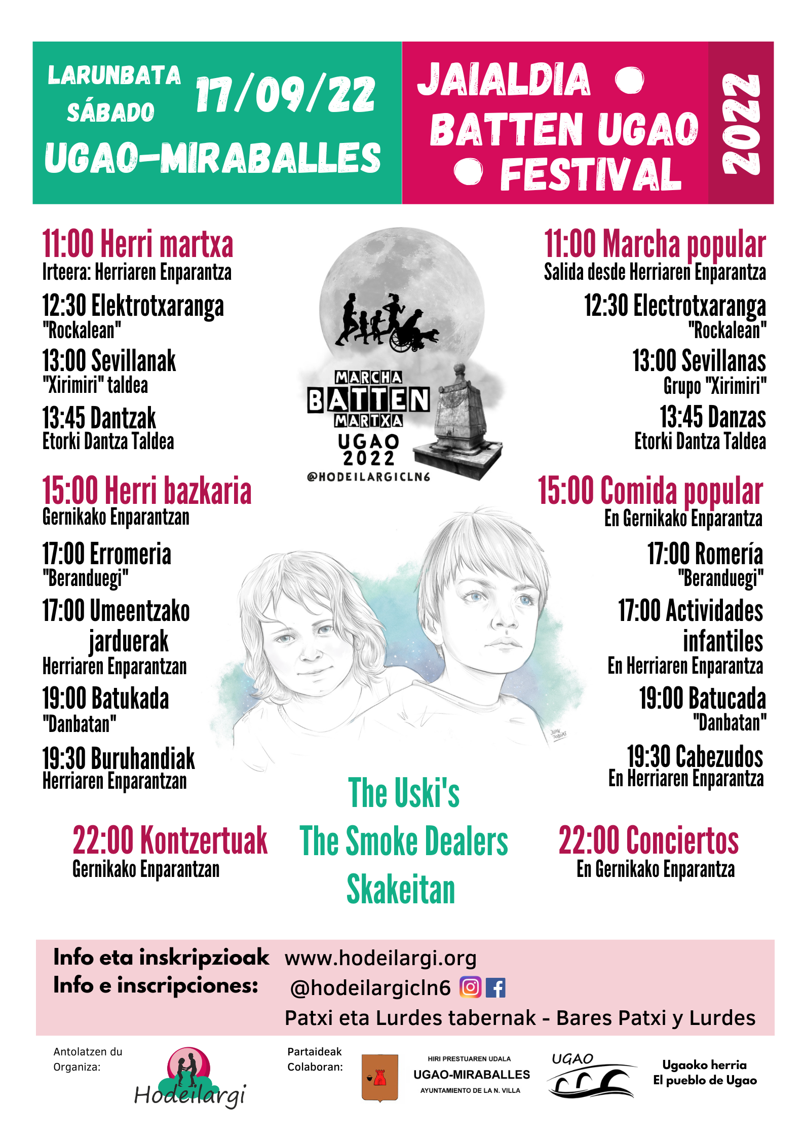 Programa festival Batten Ugao jaialdia